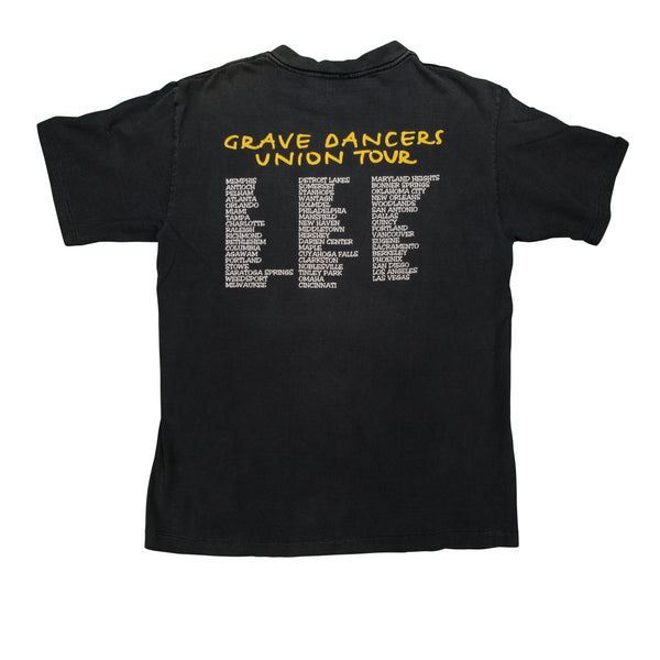 Vintage GIANT Soul Asylum Grave Dancers Union Album 1992 Tour T Shirt 90s Black