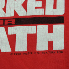 Load image into Gallery viewer, Vintage STEDMAN Marked For Death Steven Seagal 1990 Film Promo T Shirt 90s Red XL
