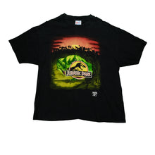Load image into Gallery viewer, Vintage Jurassic Park 1993 Film Promo T Shirt 90s Black XL
