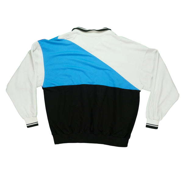 Vintage Nike Spell Out Color Block Track Jacket Sweatshirt