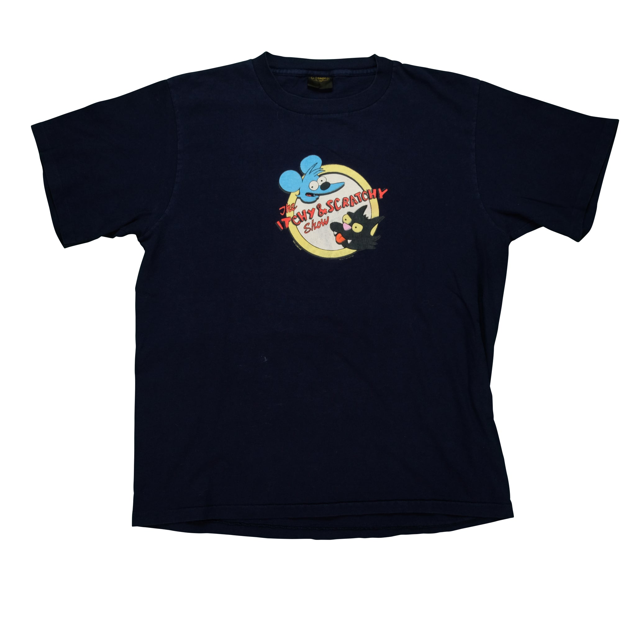Vintage 2000 The Simpsons Itchy & Scratchy Show Tee by Changes 
