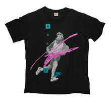 Load image into Gallery viewer, Vintage NIKE Andre Agassi Spell Out Swoosh T Shirt 80s 90s Black M
