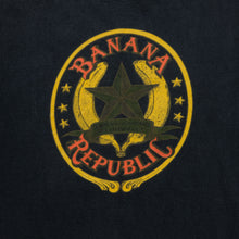 Load image into Gallery viewer, Vintage BANANA REPUBLIC Travel &amp; Safari Clothing Co. Spell Out T Shirt 90s Black XL
