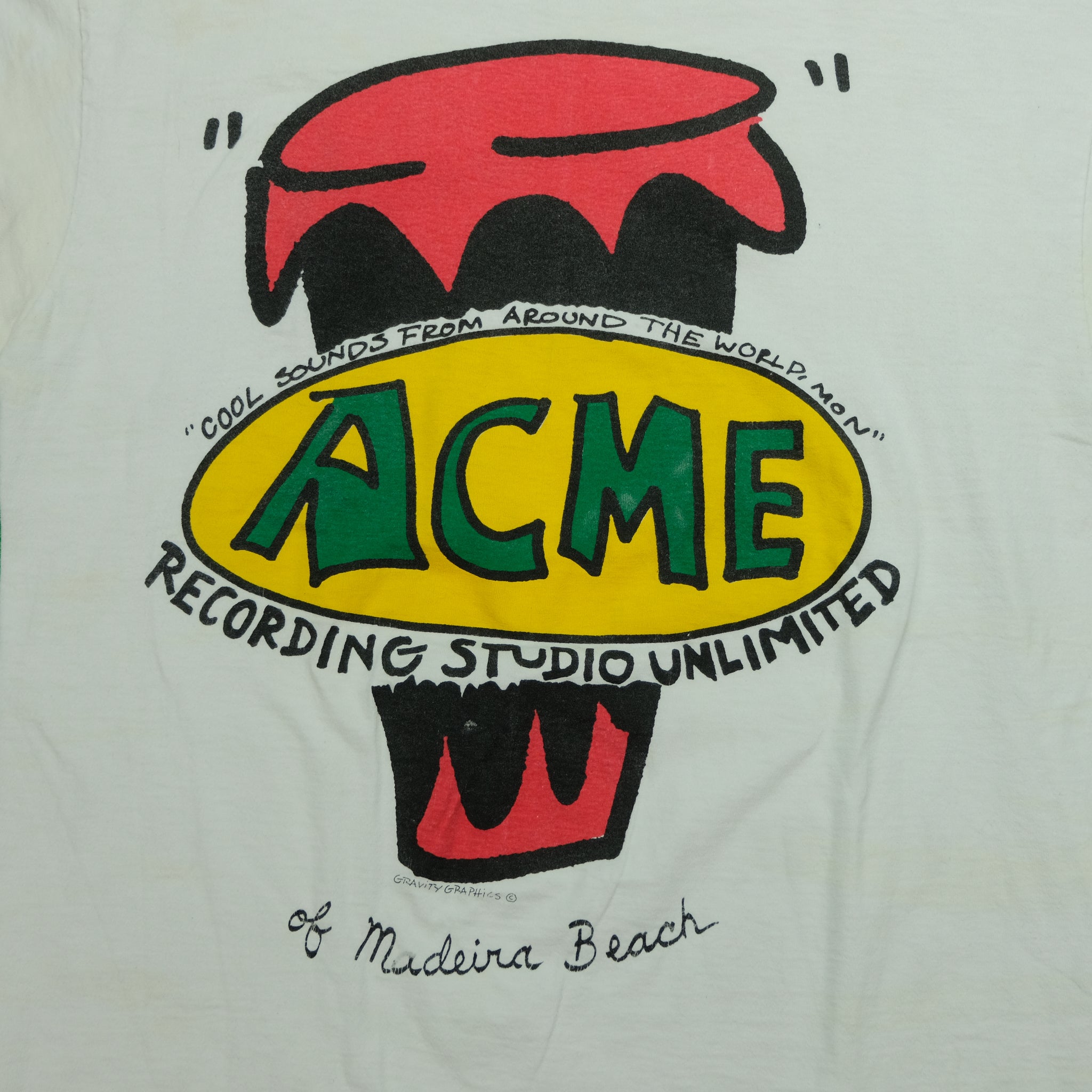 Vintage ACME Recording Studio Unlimited Tee by Gravity Graphics 