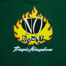 Load image into Gallery viewer, Vintage ANVIL No Doubt Tragic Kingdom Album 1995 Tour T Shirt 90s Green XL
