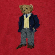 Load image into Gallery viewer, Vintage POLO RALPH LAUREN RL &#39;01 Kanye West Bear 2001 Sweater 2000s Red 2XL
