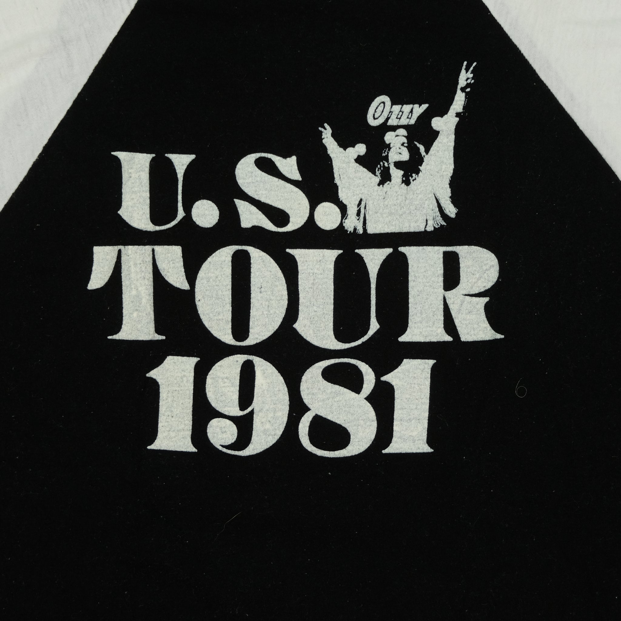 Vintage 1981 Ozzy Osbourne Blizzard of Ozz Album Tour Tee | Reset 