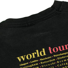 Load image into Gallery viewer, Vintage Helmet Rock Band World 1995 Tour T Shirt 90s Black XL
