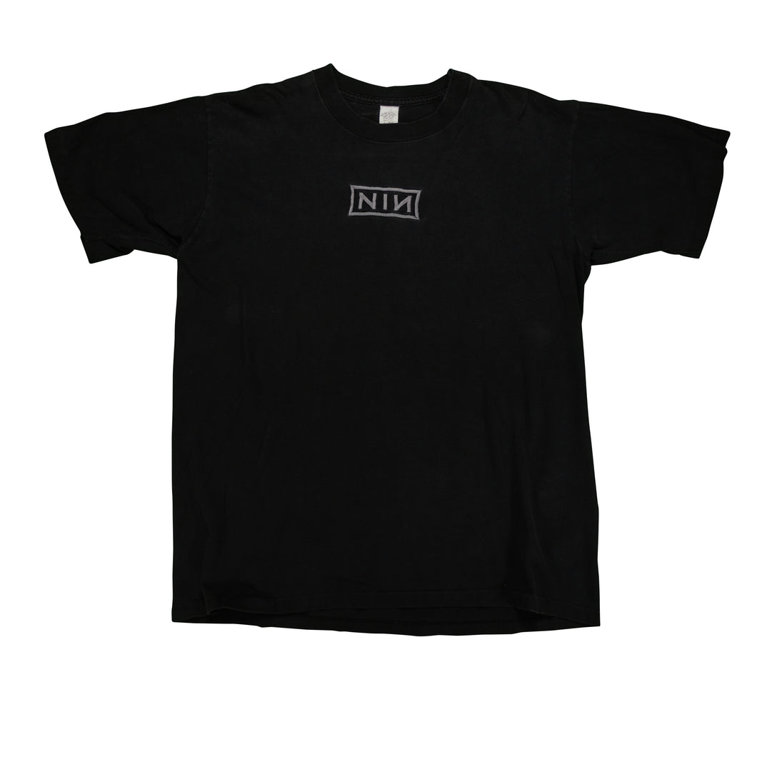 Vintage Nine Inch Nails NIN The Downward Spiral 1994 Album Tour T Shirt 90s Black XL