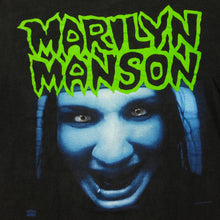 Load image into Gallery viewer, Vintage WINTERLAND Marilyn Manson 1994 Long Sleeve Ringer T Shirt 90s Black L
