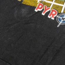 Load image into Gallery viewer, Vintage Def Leppard Pyromania 1983 Album Tour T Shirt 80s Black
