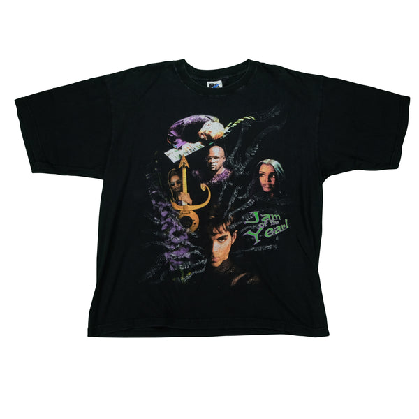 Vintage ROYAL AVALON Prince Jam of the Year Representing Tha Funk Tour T Shirt 90s Black XL