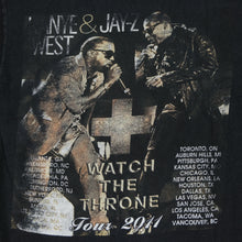 Load image into Gallery viewer, Vintage 2011 Kanye West &amp; Jay-Z Watch The Throne Album Tour Tee

