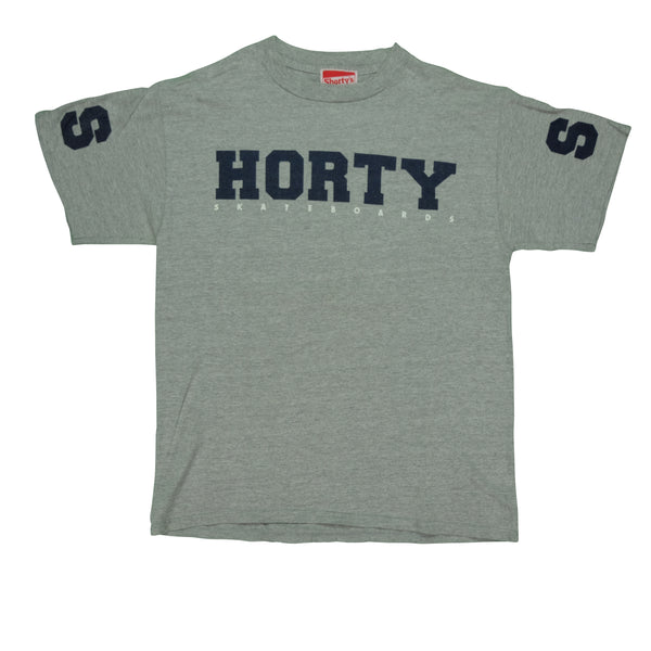 Vintage SHORTY'S Skateboards Spell Out T Shirt 90s Gray M