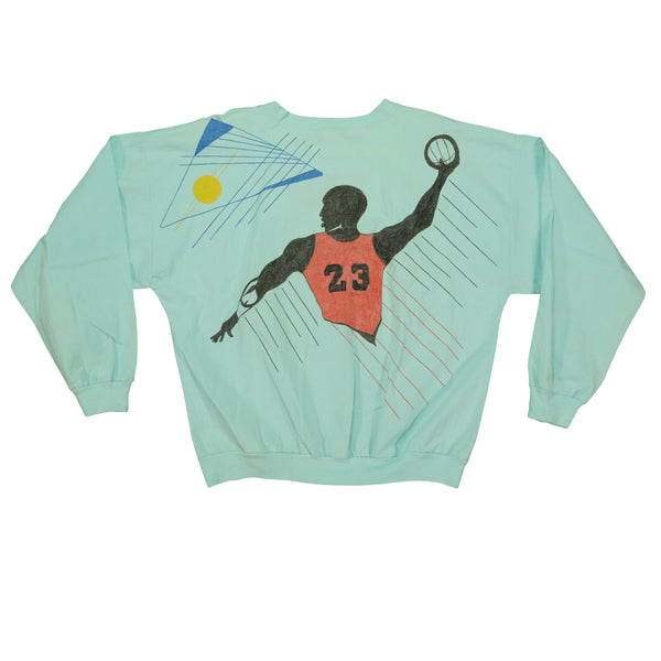 Vintage B-Boys Michael Jordan Sweatshirt 90s Blue