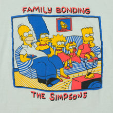 Load image into Gallery viewer, Vintage The Simpsons Family Bonding T Shirt 80s 90s White
