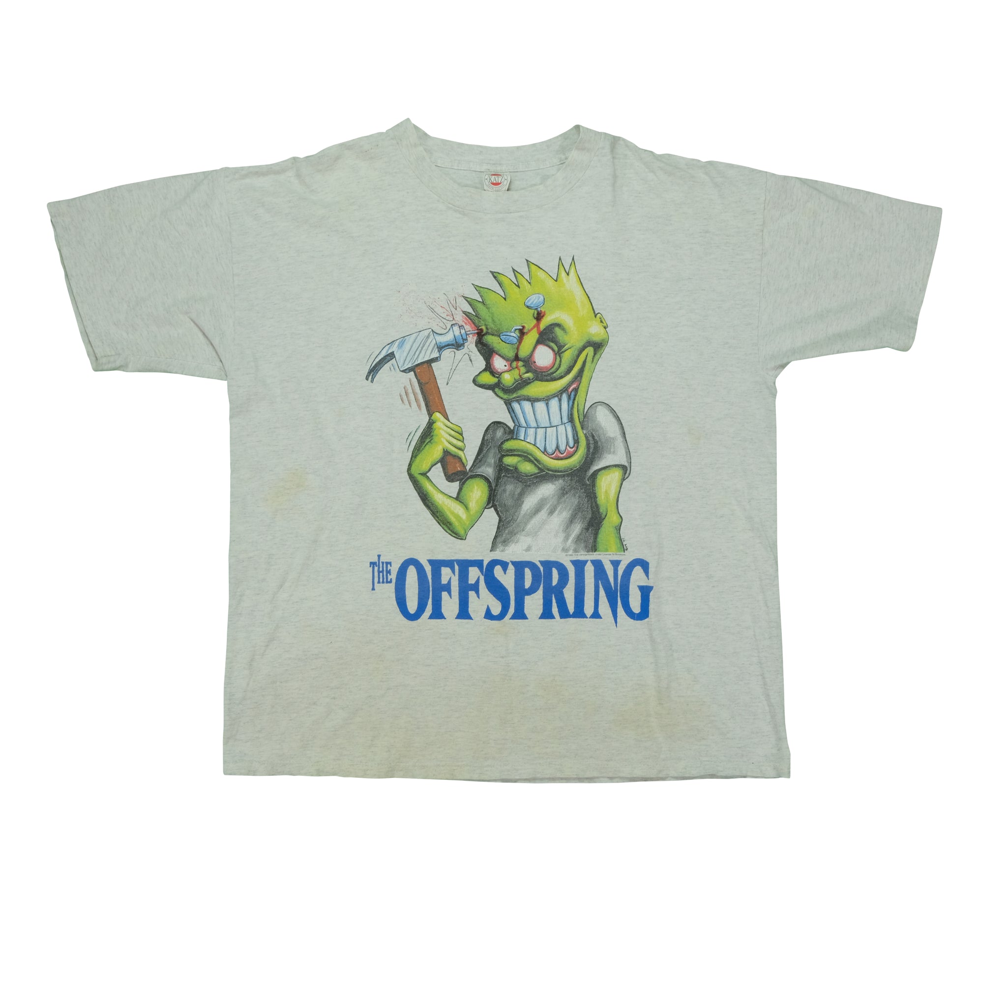 Vintage 1995 The Offspring Hammered Shirt by Brockum | Reset