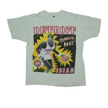 Load image into Gallery viewer, Vintage Isiah Thomas Detroit Pistons Running Hot Tee on Fruit of The Loom
