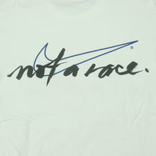 Load image into Gallery viewer, Vintage NIKE Run Walk It&#39;s A Pace Not A Race Swoosh T Shirt 80s 90s White L
