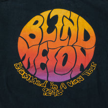 Load image into Gallery viewer, Vintage BROCKUM Blind Melon Crammed in a Van 1992-93 Tour T Shirt 90s Black L
