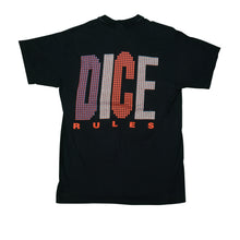 Load image into Gallery viewer, Vintage Andrew Dice Clay Dice Rules T Shirt 90s Black L
