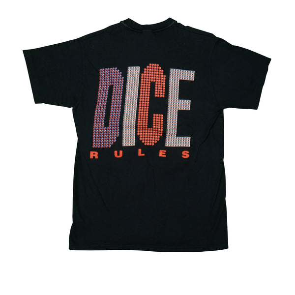 Vintage Andrew Dice Clay Dice Rules T Shirt 90s Black L