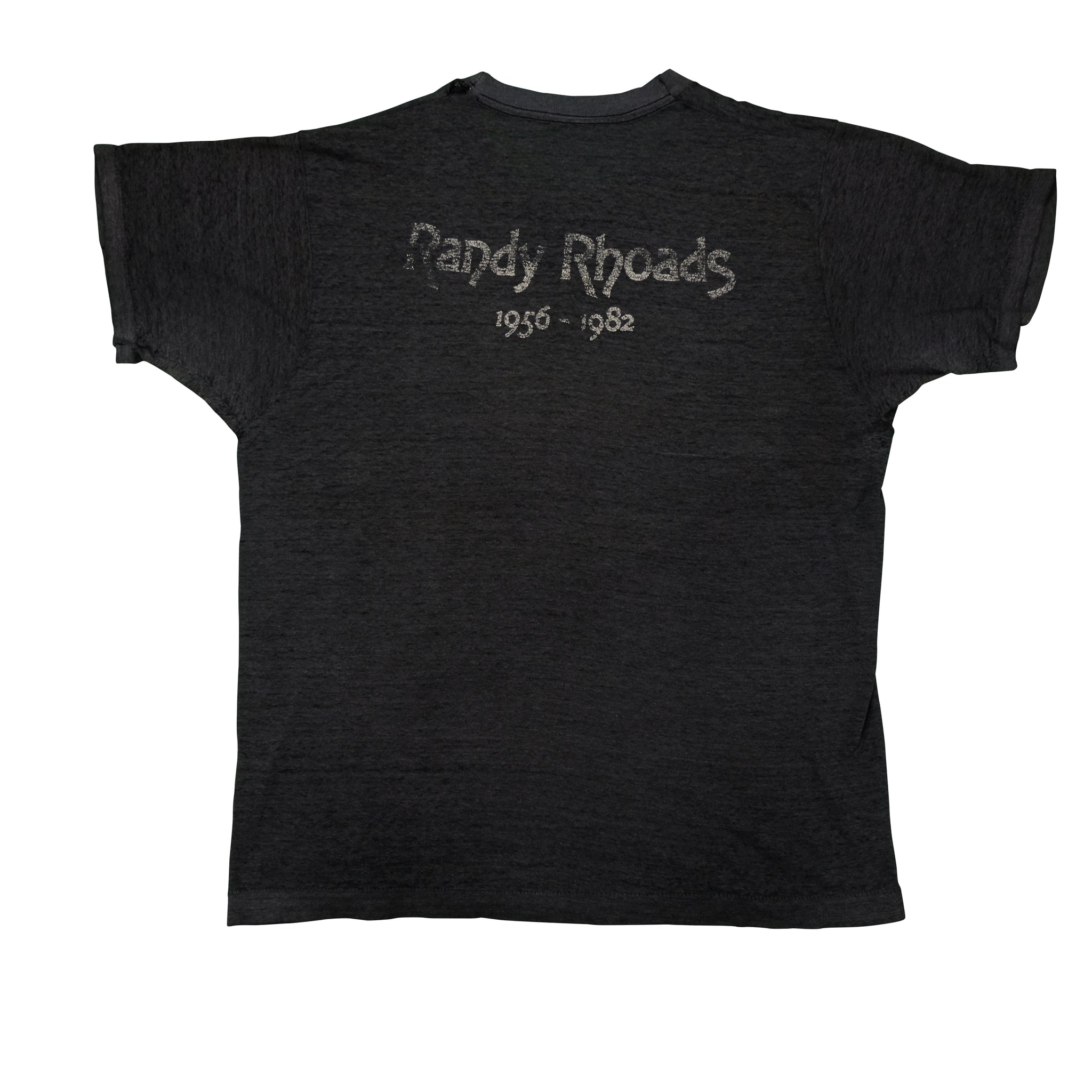 Vintage Randy Rhoads 1982 Memorial T Shirt 80s Ozzy Osbourne Black – Reset  Web Store