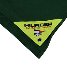 Load image into Gallery viewer, Vintage TOMMY HILFIGER Sailing Gear Spell Out Polo Shirt 90s Green 2XL
