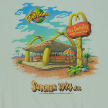 Load image into Gallery viewer, Vintage McDonalds x The Flintstones 1994 Promo T Shirt 90s White XL

