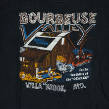 Load image into Gallery viewer, Vintage Harley Davidson Bourbeuse Valley Villa Ridge Missouri Eagle T Shirt 80s 90s Black
