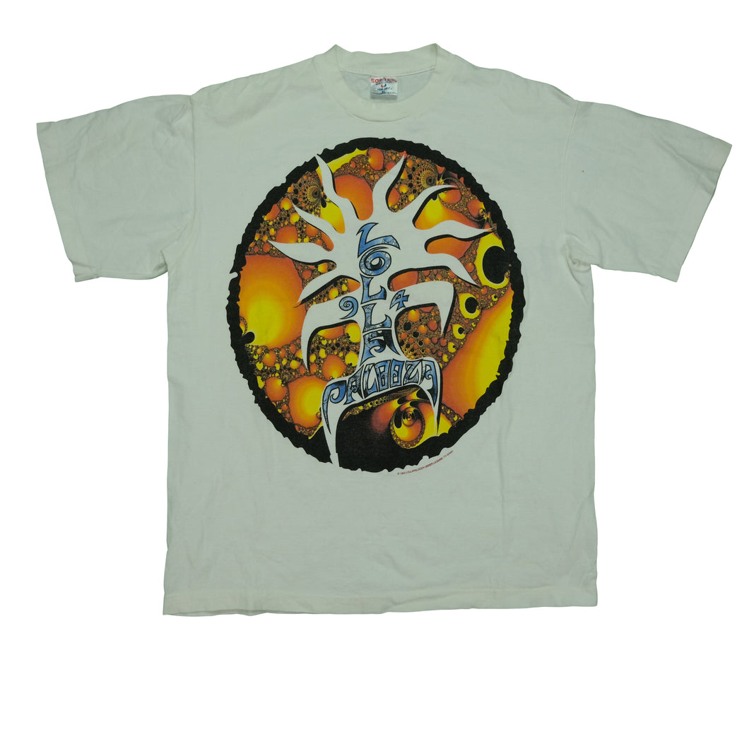 Vintage GIANT Lollapalooza 1994 Music Festival T Shirt 90s White XL
