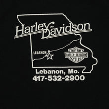 Load image into Gallery viewer, Vintage 3D EMBLEM Harley Davidson Live to Ride Ride To Live 1991 Eagle T Shirt 90s Black XL
