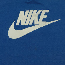 Load image into Gallery viewer, Vintage NIKE Louisiana-Pacific Invitational LPI Spell Out Swoosh 1985 T Shirt 80s Blue L
