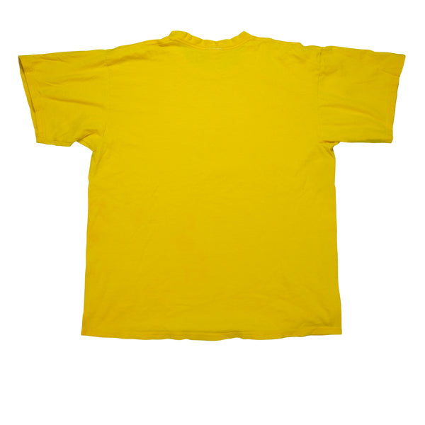 Vintage NIKE Lance Armstrong 2000 T Shirt 2000s Yellow L