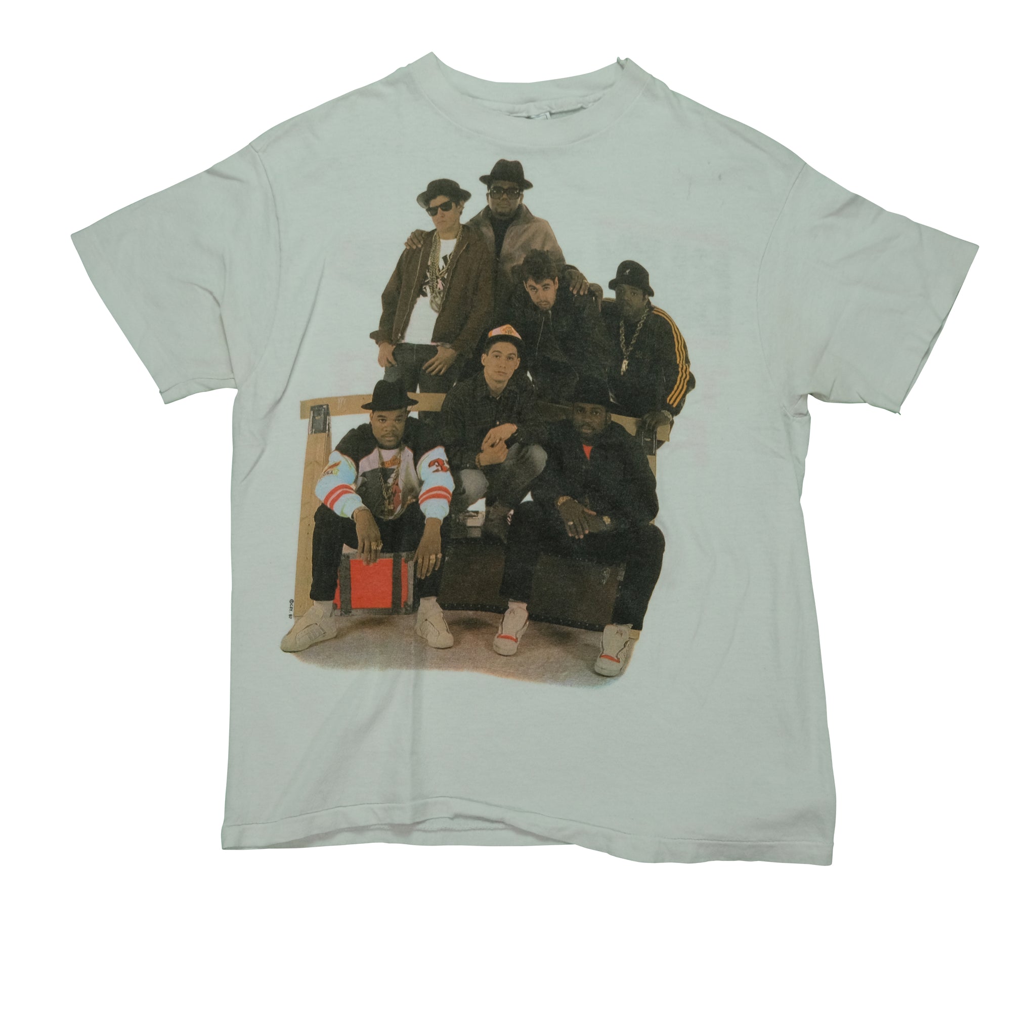 Vintage Run DMC x Beastie Boys Together Forever Tour T Shirt 80s 