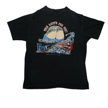 Load image into Gallery viewer, Vintage This Butt&#39;s For You Biker T Shirt 80s Black L
