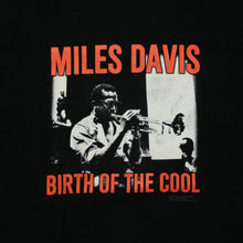 Load image into Gallery viewer, Vintage ZION Miles Davis Birth of The Cool 2001 Long Sleeve T Shirt 2000s Black XL
