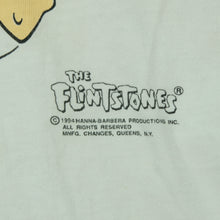 Load image into Gallery viewer, Vintage ANVIL The Flintstones Wraparound 1994 Graphic T Shirt 90s White XL
