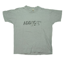 Load image into Gallery viewer, Vintage SCREEN STARS Drug Addict T Shirt 90s Gray 2XL
