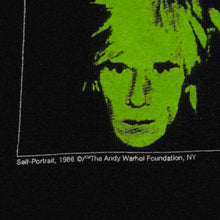 Load image into Gallery viewer, Vintage Andy Warhol Self-Portrait Art Long Sleeve T Shirt 2000s Black L
