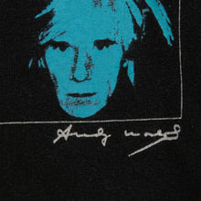 Load image into Gallery viewer, Vintage Andy Warhol Self-Portrait Art Long Sleeve T Shirt 2000s Black L
