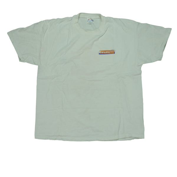 Vintage Xtreme Valtrex Cold Sore Medicine T Shirt 2000s White XL