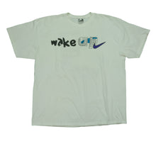 Load image into Gallery viewer, Vintage NIKE Basketball Wake Up To Do List Swoosh T Shirt 2000s White 2XL
