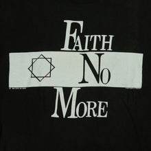 Load image into Gallery viewer, Vintage BROCKUM Faith No More The Real Thing 1990 Album Tour Promo T Shirt 90s Black XL
