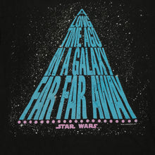 Load image into Gallery viewer, Vintage JOSTENS Star Wars Galaxy Far Far Away Galaxy Tours Ride T Shirt 80s 90s Black XL
