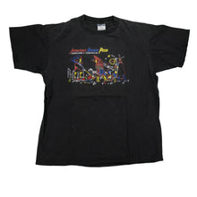 Load image into Gallery viewer, Vintage ONEITA Oregon American Dream Pizza Music Art Beer T Shirt 90s Black XL
