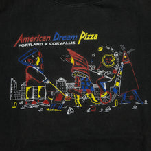 Load image into Gallery viewer, Vintage ONEITA Oregon American Dream Pizza Music Art Beer T Shirt 90s Black XL
