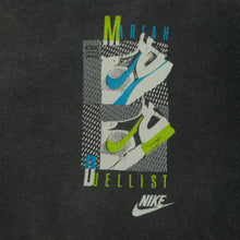 Load image into Gallery viewer, Vintage NIKE Mariah Duellist Racing Promo Spell Out Swoosh T Shirt 80s 90s Black L
