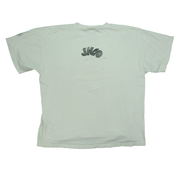 Vintage JNCO Jeans Freakshow Edition Donkey T Shirt 90s White XL