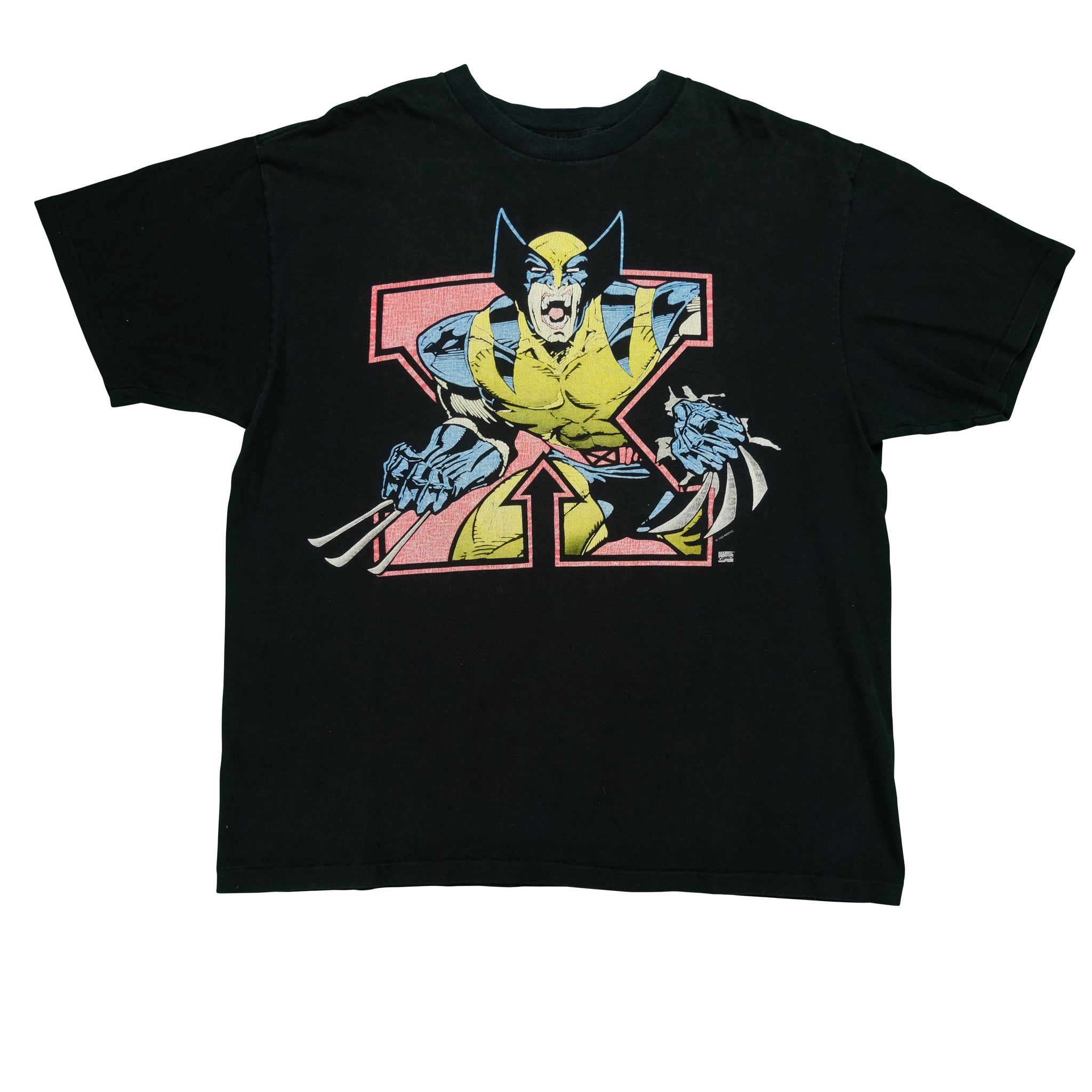 Vintage X-Men Wolverine Cartoon Comic Strip Graphic T Shirt Tee outlet TV Movie XMen